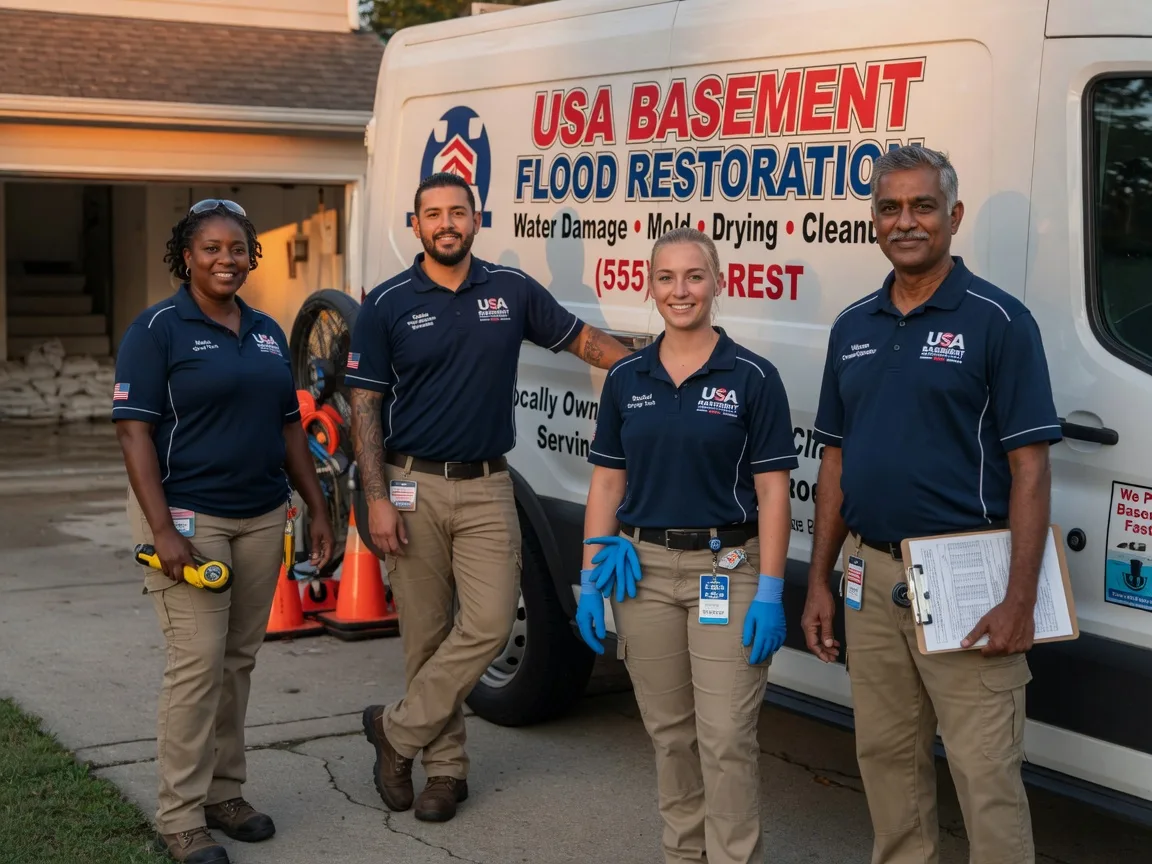 Basement Flood Cleanup company in Hye, TX
