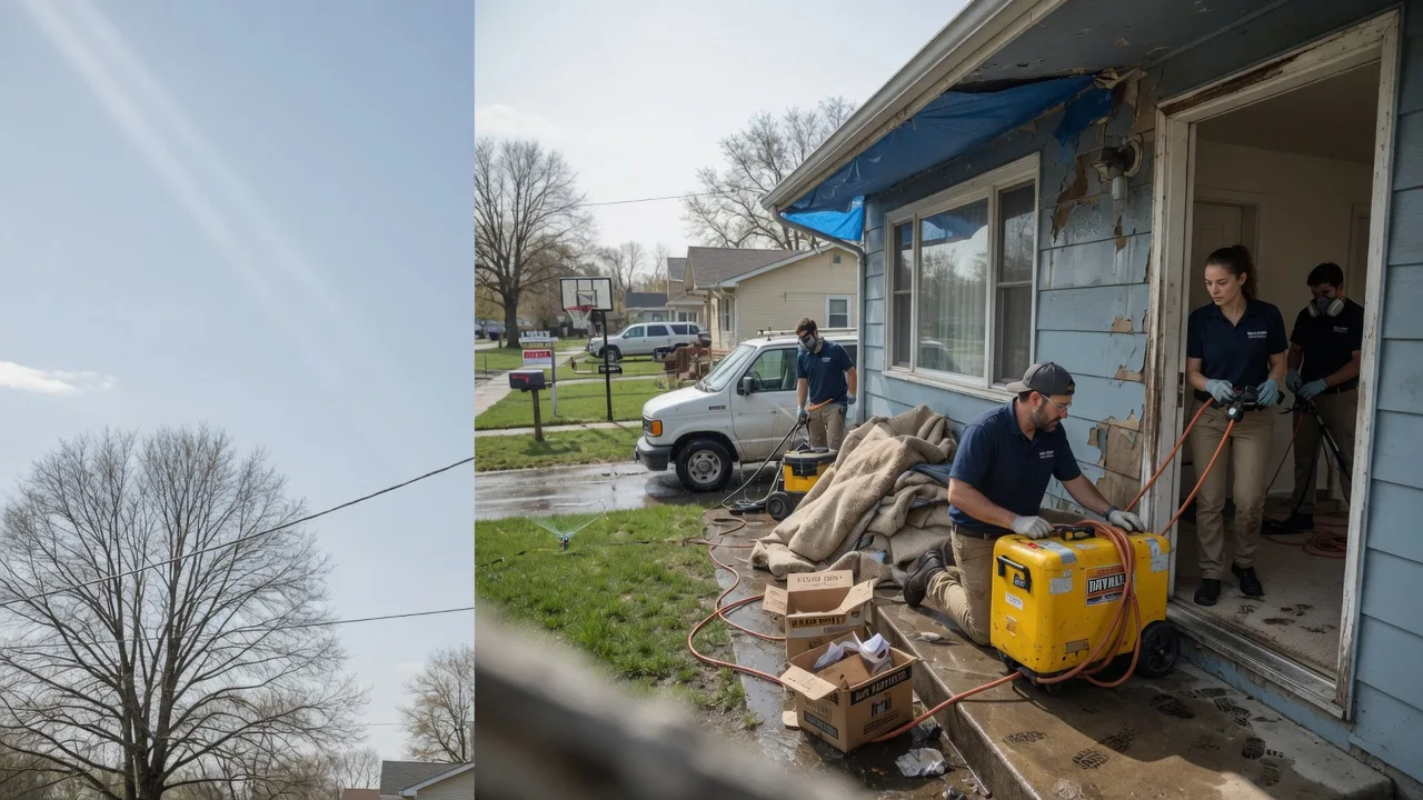 Basement Flood Cleanup in Hye, TX near me